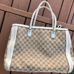 GUCCI CANVAS TOTE